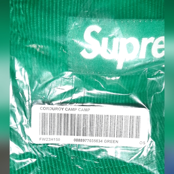 Supreme Corduroy Camp Cap *FW23* *NWT* - Picture 5 of 5